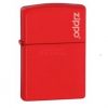 233ZL Zippo Plain Red Matte