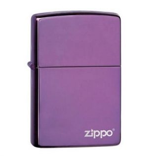 24747ZL Zippo Zippo Logo Abyss Purple