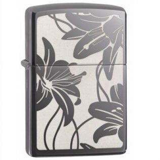 29426 Zippo Lily Black Ice