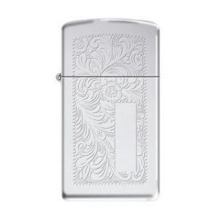 1652 Zippo Slim Venetian Chrome