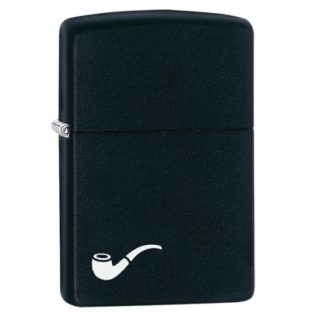 218PL Zippo Pipe Black Matte