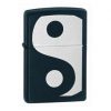 24472 Zippo Classic Ying and Yang Black Matte