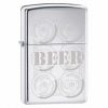 24720 Zippo Six Pack Beer Lighter