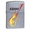 24805 Zippo Guitar Flames