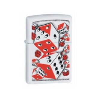 28031 Zippo Vintage Red e Black Dice