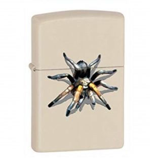 28032 Zippo Tarantula Cream Matte