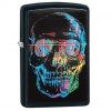 28042 Zippo  X-Ray Skull Black Matte