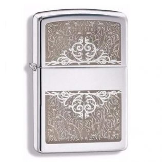 28467 Zippo Windproof Lighter Filigree Initial