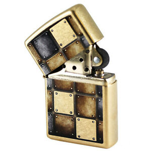 28539 Zippo Metal Squares Design