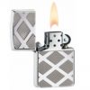 28637 Zippo Carved Chrm Diam Armor