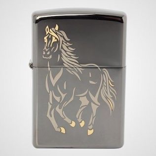 28645 Zippo Running Horse