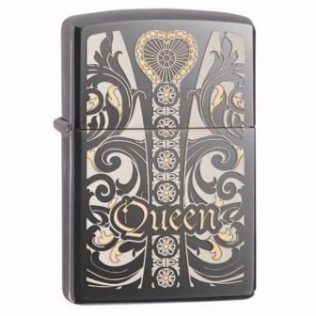 28797 Zippo Queen Black Ice