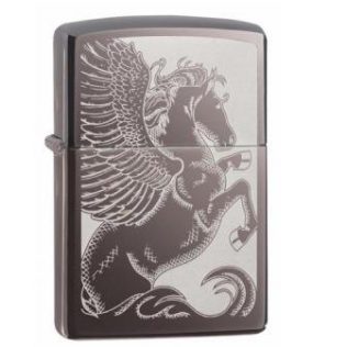 28802 Zippo 150 Pegasus Black