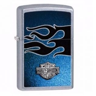 28822 Zippo 28822 Harley Davison Blue Street Chrrome