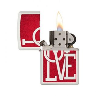 29085 Zippo Love White Matte