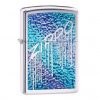 29097 Zippo Blue Fusion Liquid Design Logo