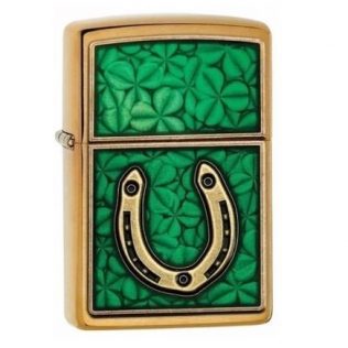 29243 Zippo Horseshoe – Clovers