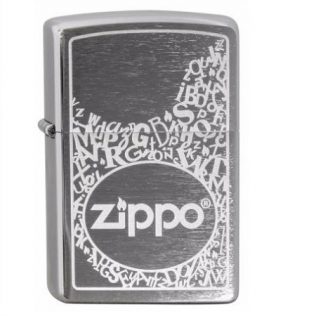 29458 Zippo Abcs Letter Print