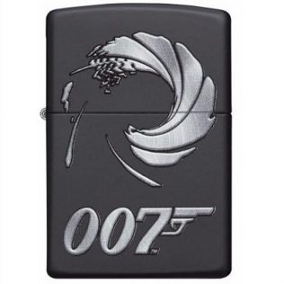 29566 Zippo 29566 Black Matte Classic James Bond 007