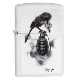 29645 Zippo 29645 Classic Bird on Grenade