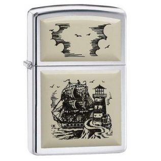 359 zippo scrimshaw ship