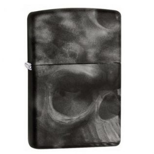 28970 Zippo Classic Skull Soft Touch