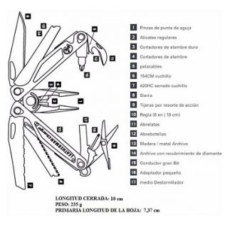 LEATHERMAN CHARGE AL 830709