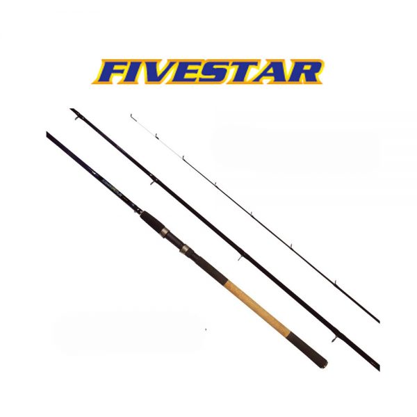 Caña Five Star FX-400 4,00 m 3 tramos  + 3 Punteros 10-80 gr