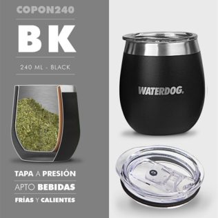 Tapa para vaso Waterdog Copon 350 cc