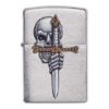 49488 Zippo Sword Skull Design