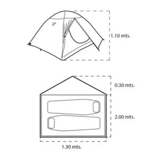 CARPA SPINIT CAMPER II verde