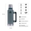 TERMO STANLEY 2020 CLASSIC 1.9L verde - Imagen 2