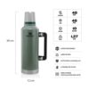 TERMO STANLEY CLASSIC 2.5QT (2,.4 L) Verde - Imagen 2