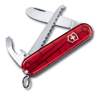 Cortaplumas Victorinox 0.2373.T MY FIRST VICTORINOX rojo transparente 9 usos