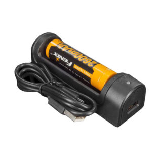 Cargador FENIX para pilas de ion Litio 18650 y 26650