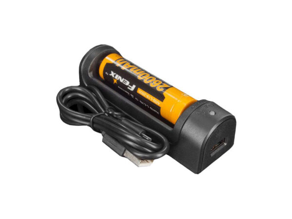Cargador FENIX para pilas de ion Litio 18650 y 26650