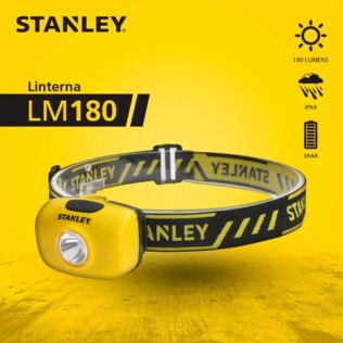 Linterna FRONTAL STANLEY 180 lumenes