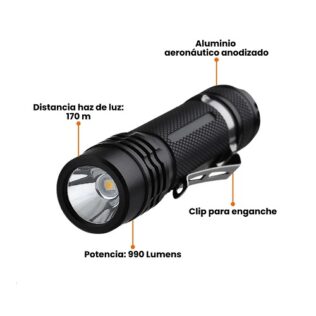 Linterna SPINIT LUMITRON 990 RECARGABLE