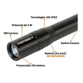 Linterna SPINIT POINTMAX 100